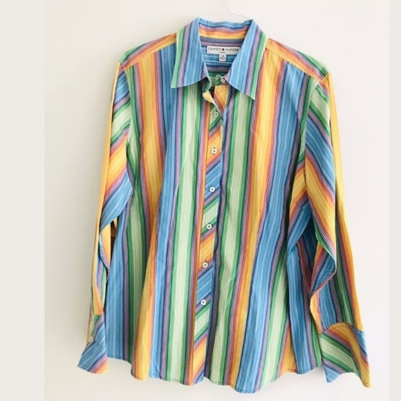 Tommy Hilfiger | Womens Shirt Striped - Picture 3 of 15